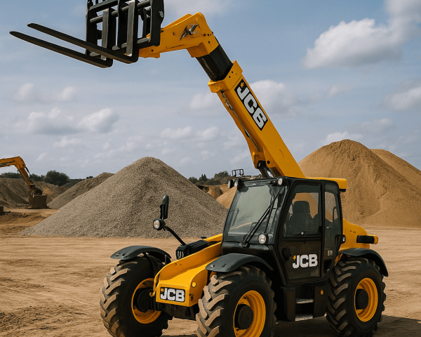 الرافعه التلسكوبيه(Telehandler)